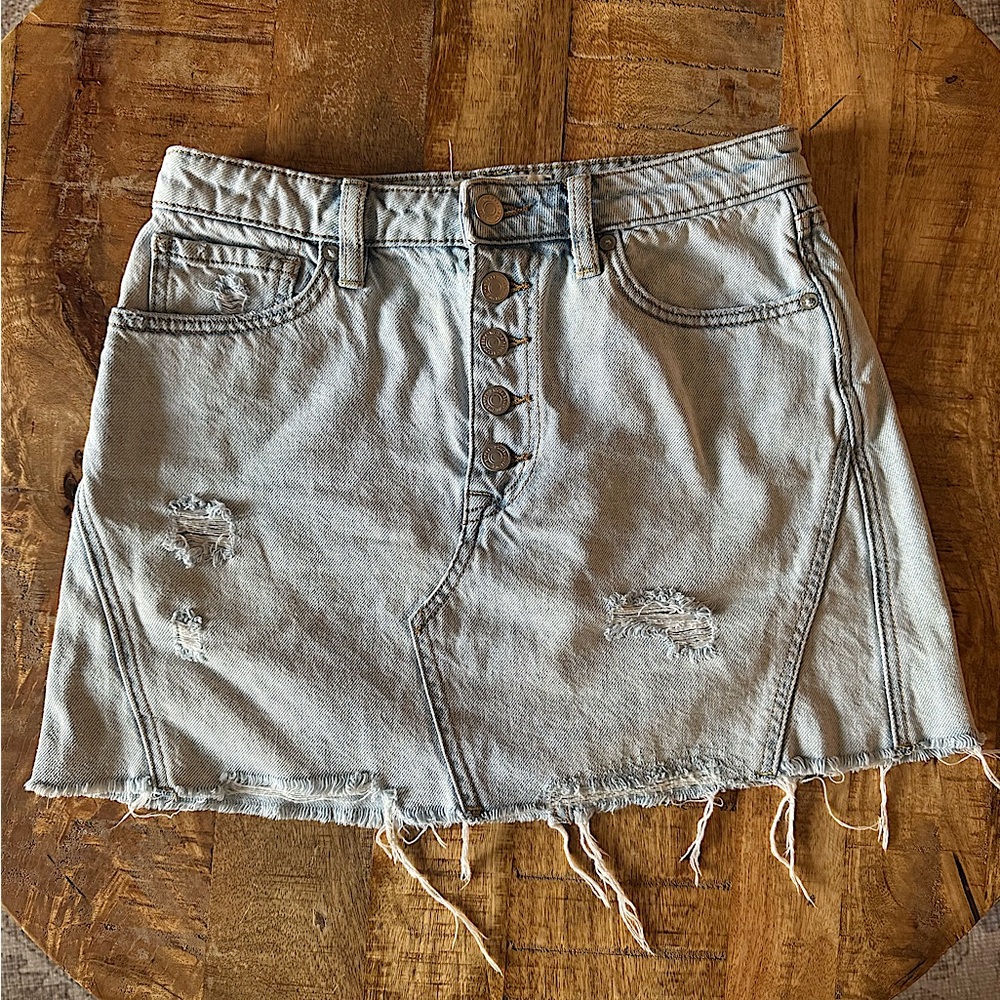 Free People Denim Mini Skirt sz. 27
